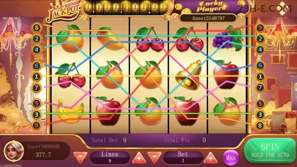 Slots com prêmios 73h